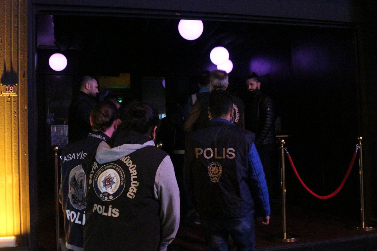 İstanbul'da eğlence mekanlarına denetim yapıldı
