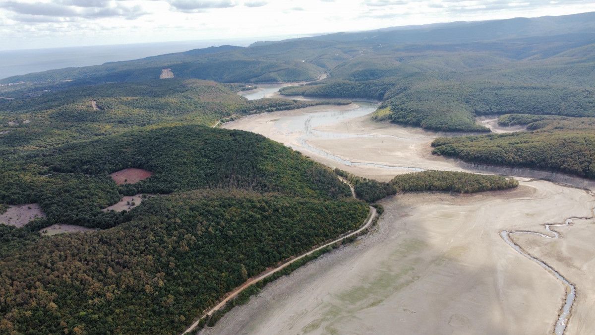 İstanbul'un suyunu karşılayan 10 barajın ortalaması yüzde 50,51