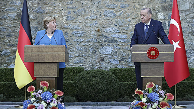 Merkel&#039;in veda ziyareti: Cumhurbaşkanı Erdoğan ile Almanya Başbakanı Merkel&#039;den önemli açıklamalar