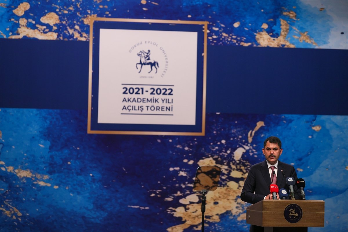 Murat Kurum: Üniversitemizden 1 iklim elçisi belirlemesini talep edeceğiz