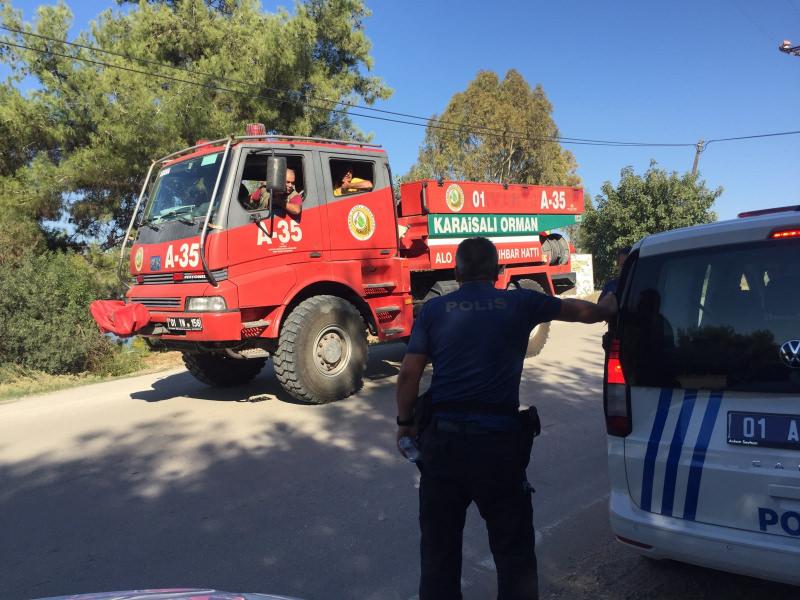 Ormanı ateşe veren iki kardeş yakalandı