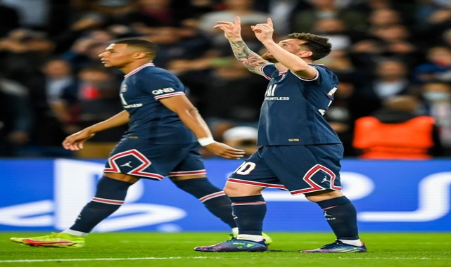 PSG&#039;nin Starları Mbappe ve Messi rakibin fişini çekti