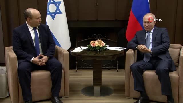Putin, ilk kez İsrail Başbakanı Naftali Bennet'i kabul etti. Rusya Devlet Başkanı Vladimir Putin: "Rusya ile İsrail arasındaki ilişkiler son 30 yılda...