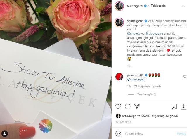 Selin Ciğerci, Show TV'de yayınlanacak moda programında jüri üyeliği yapacak