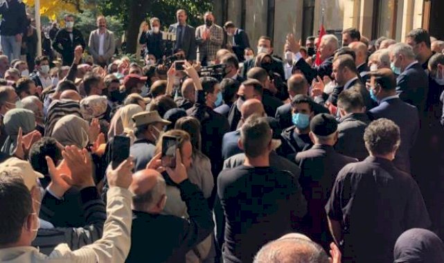 Bayburt'ta Binali Yıldırım izdihamı