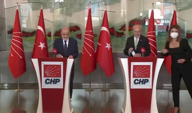 SP Genel Başkanı Karamollaoğlu'ndan CHP Lideri Kılıçdaroğlu'na ziyaret