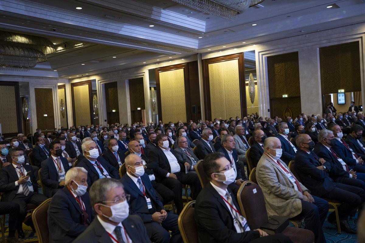 TBMM Başkanı Şentop, PÜİS 21. Olağan Genel Kurulu'nun açılışına katıldı