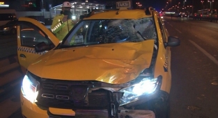Ticari Taksinin Çarptığı Yaya Hayatını Kaybetti!