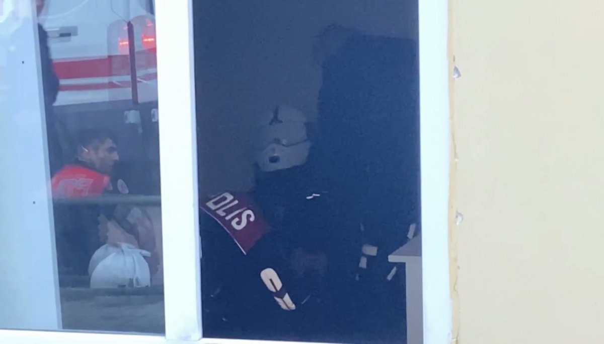 Ulus'ta hareketli dakikalar: Keserle sağlıkçılara saldırdı