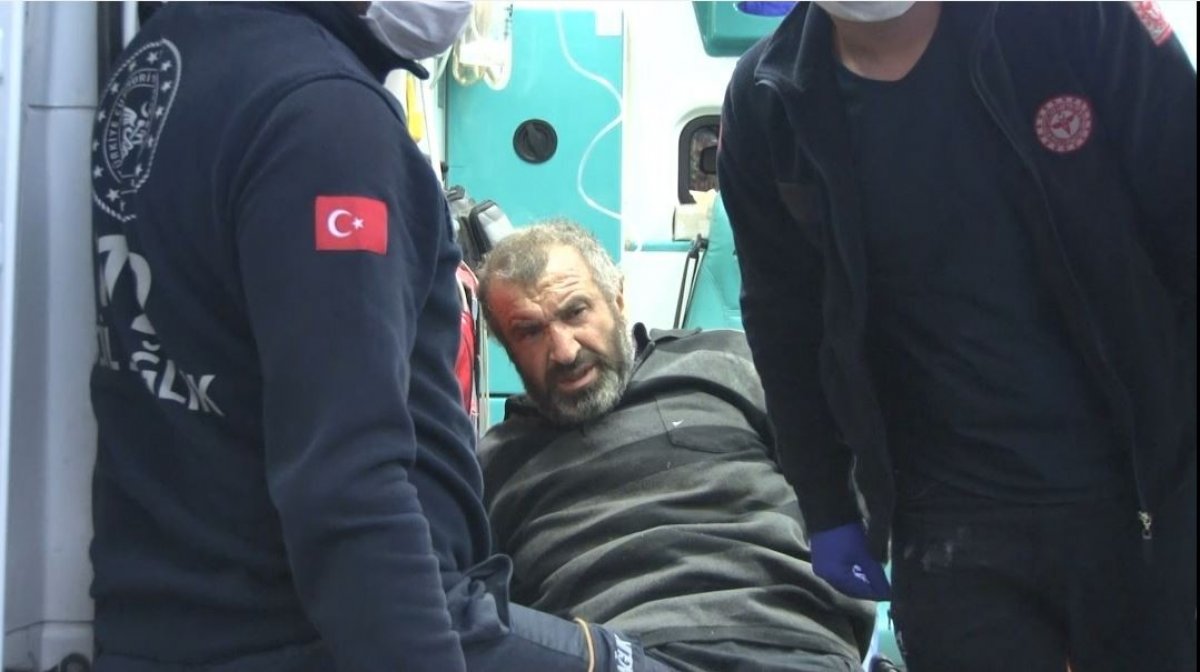 Ulus'ta hareketli dakikalar: Keserle sağlıkçılara saldırdı