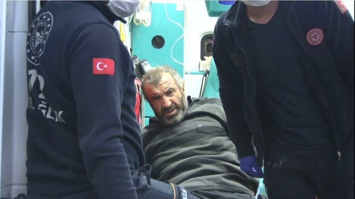 Ulus'ta hareketli dakikalar: Keserle sağlıkçılara saldırdı