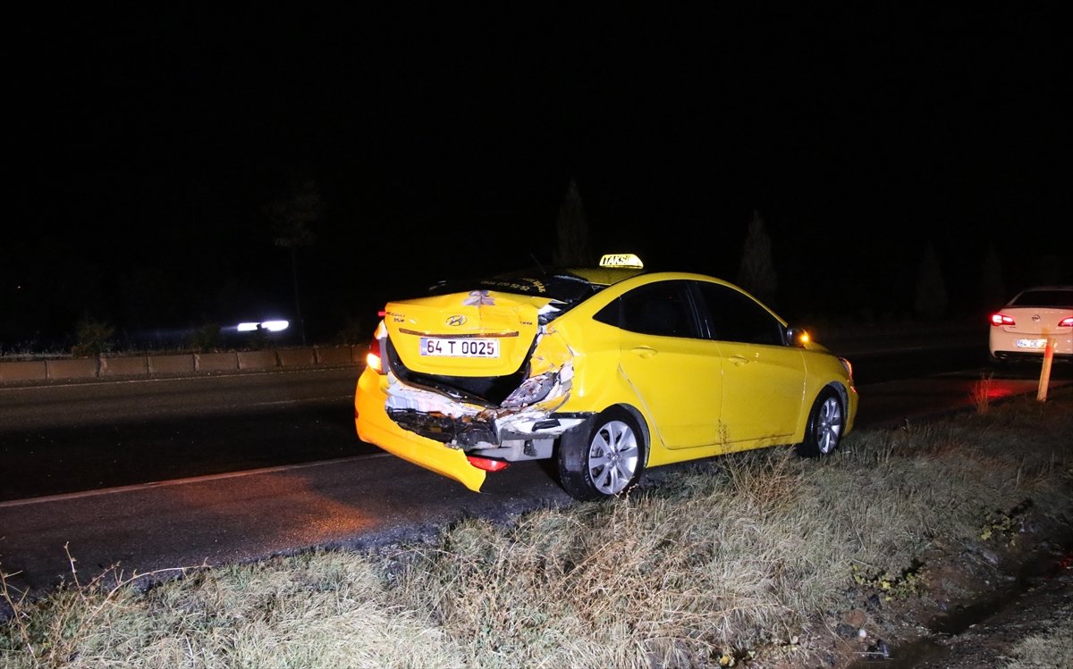 Uşak'ta tankerin çarptığı sürücü yaşamını yitirdi