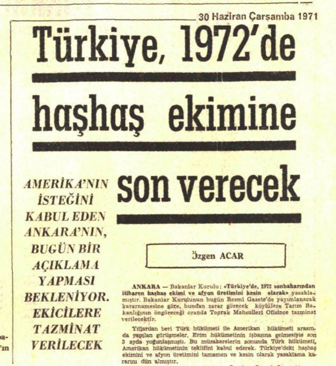 Vakanüvis, ABD'den Türkiye'ye yapılan silah ambargolarının tarihini yazdı