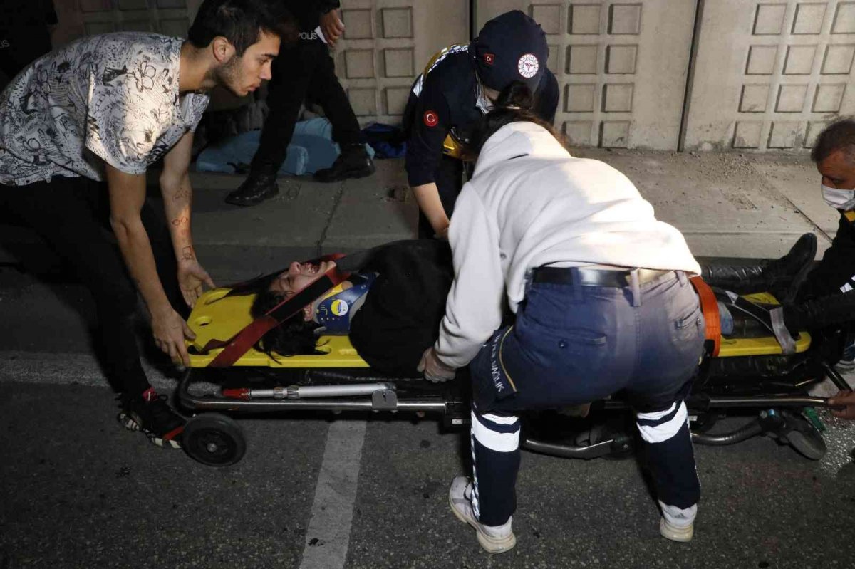 Adana'da sevgilisi tarafından terk edilen genç kız 6 metreden alt geçide atladı