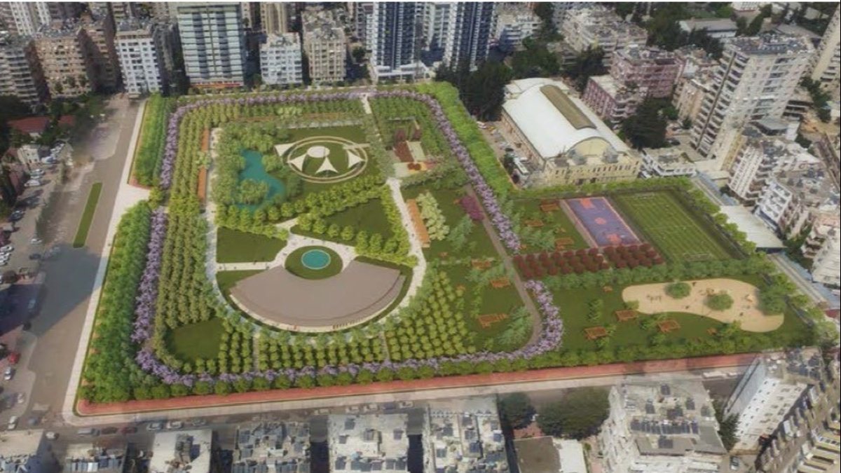Adana’ya yapılacak Millet Bahçesi’nin projesi ortaya çıktı
