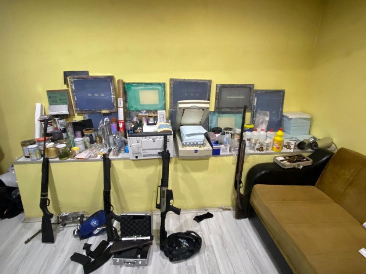 Ankara'daki villada sahte para basan 3 kişi tutuklandı