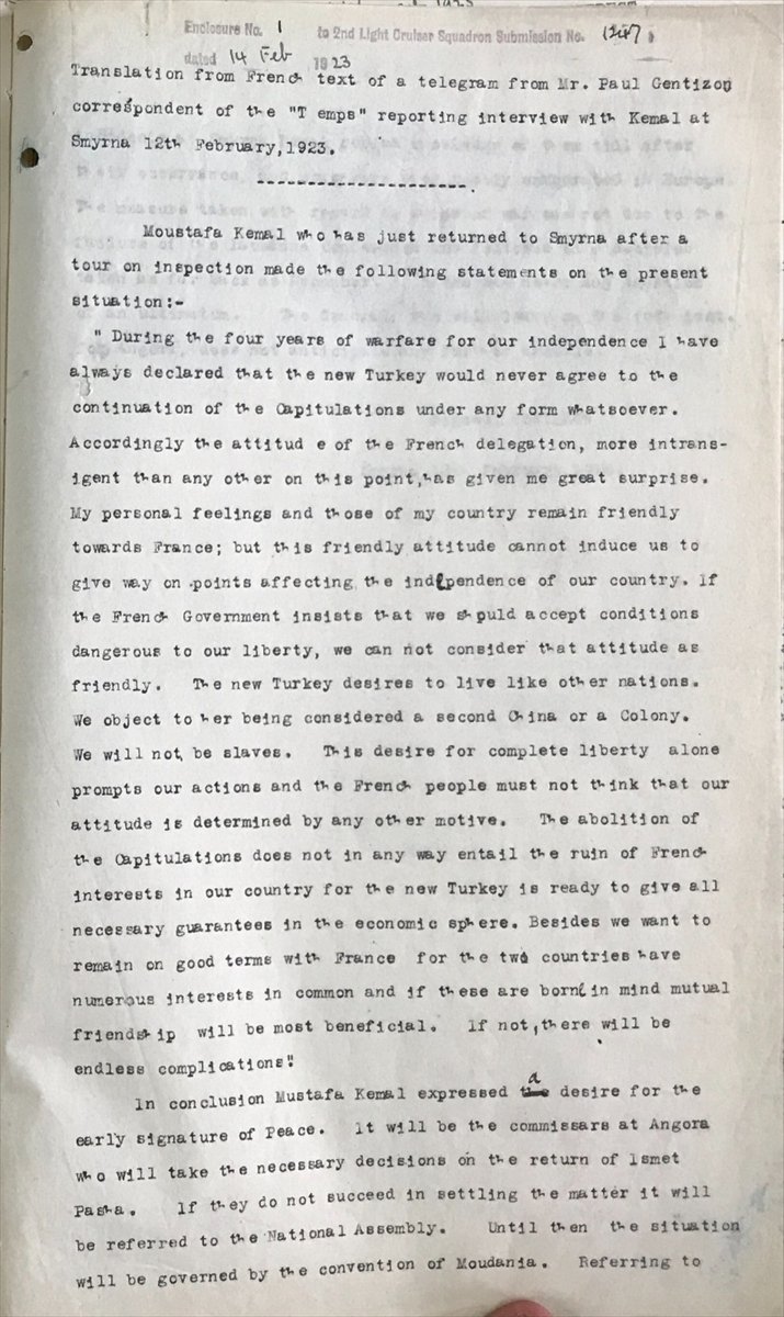 Atatürk'ün yeni ortaya çıkan röportajında 'Yeni Türkiye' vurgusu