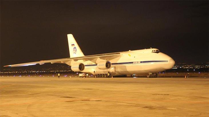 Avrupa&#039;nın en büyüğü! Dev kargo uçağıyla Erzurum&#039;a getirildi