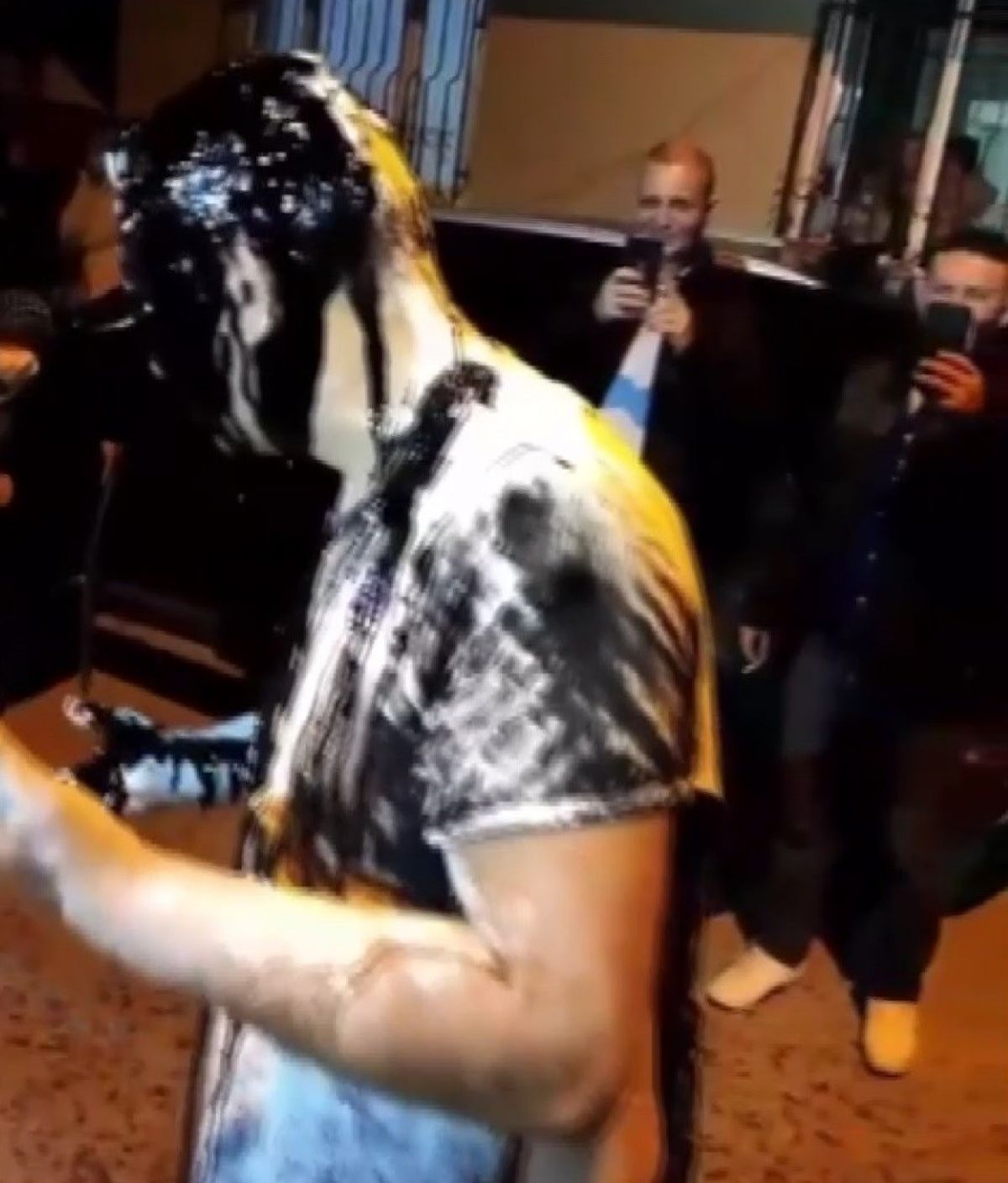 Bursa’da damatlara yapılan eziyetler kamerada