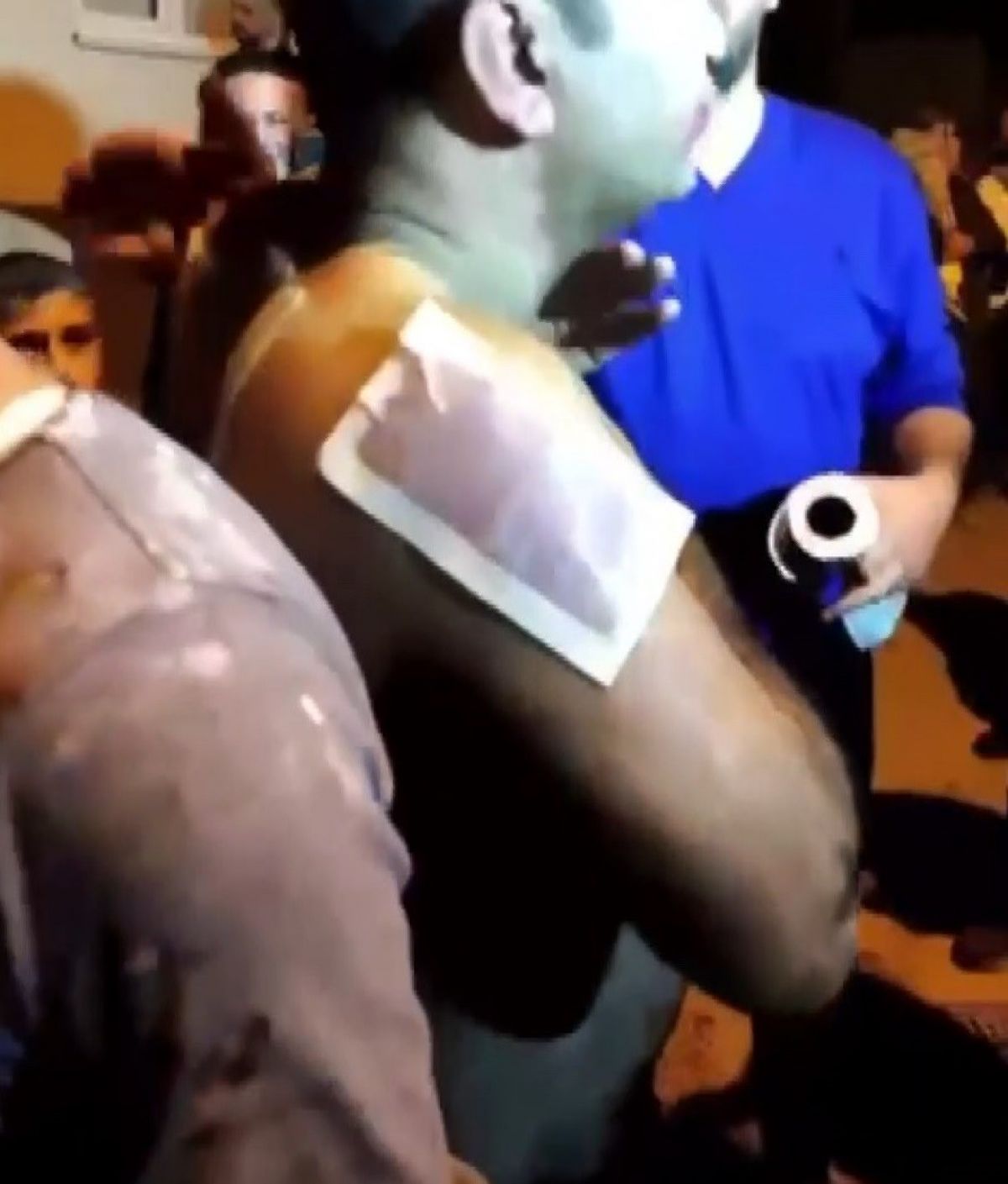 Bursa’da damatlara yapılan eziyetler kamerada