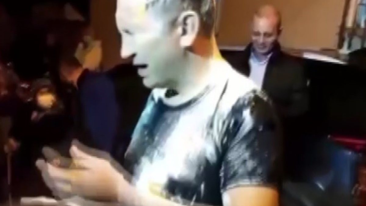 Bursa’da damatlara yapılan eziyetler kamerada