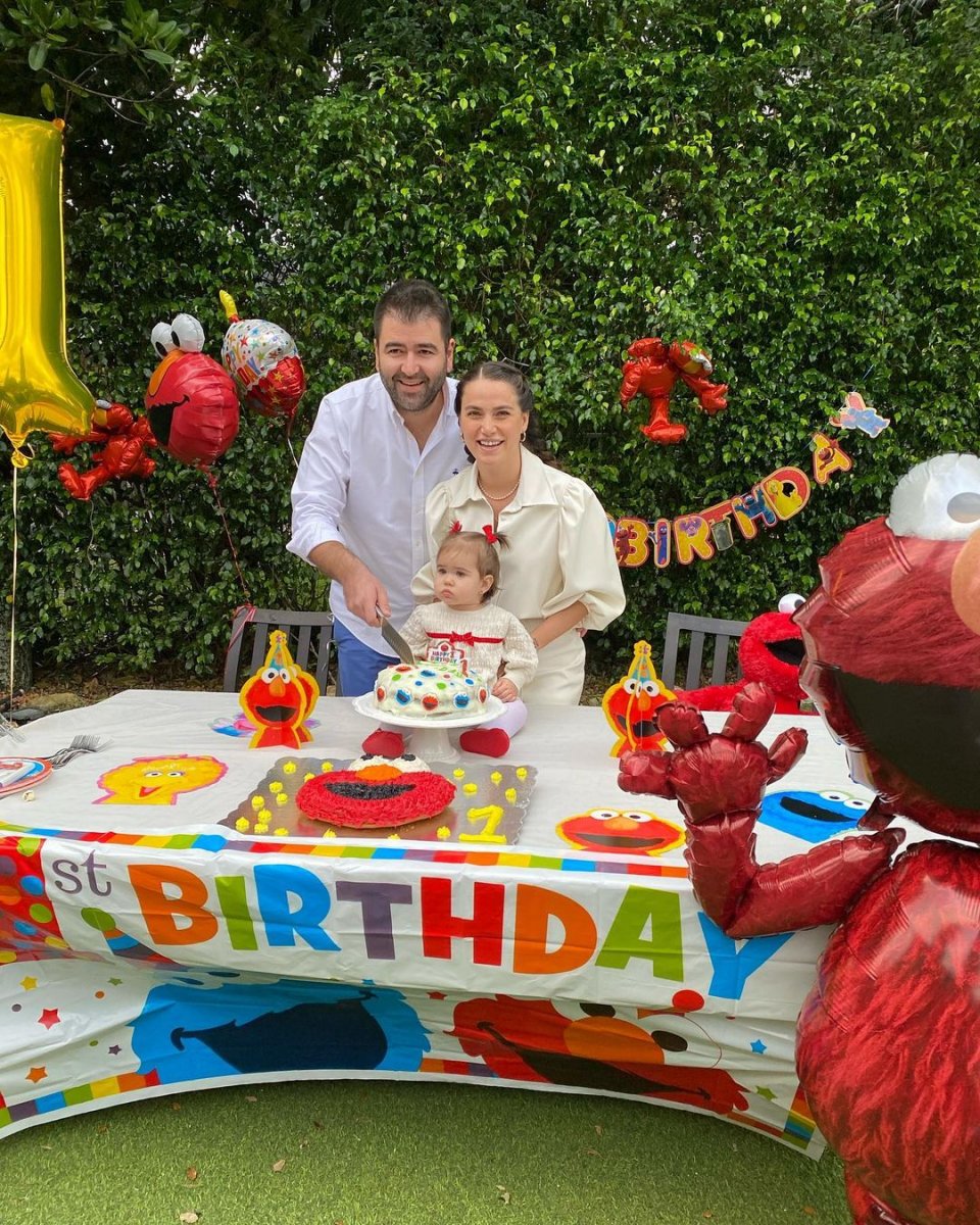 Ceyda Ateş'in kızı Talia 1 yaşında