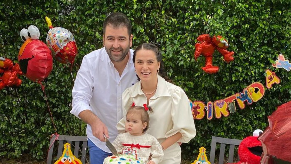 Ceyda Ateş&#039;in kızı Talia 1 yaşında