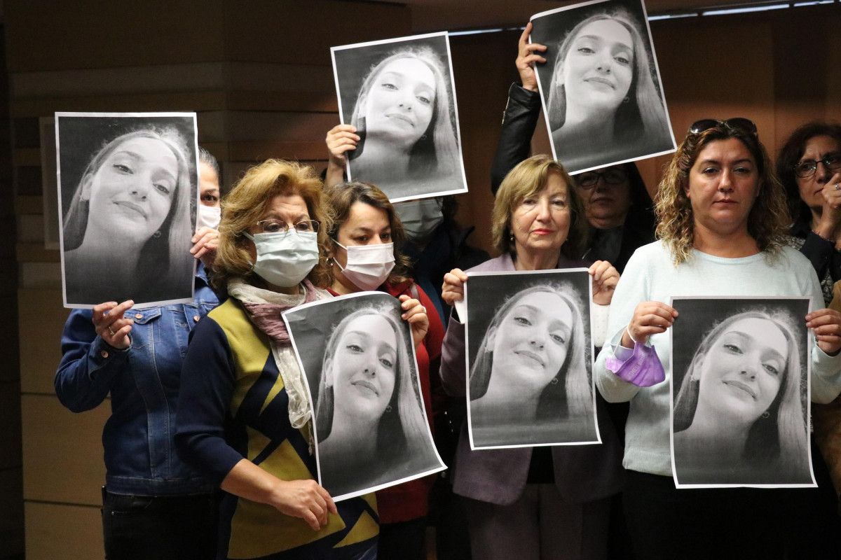 Denizli Kadın Platformu, Şebnem Şirin için basın toplantısı düzenledi