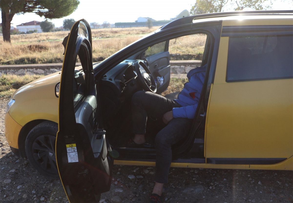 Denizli'de darbedildğini ve gasbedildiğini iddia eden taksicinin oyunu bozuldu