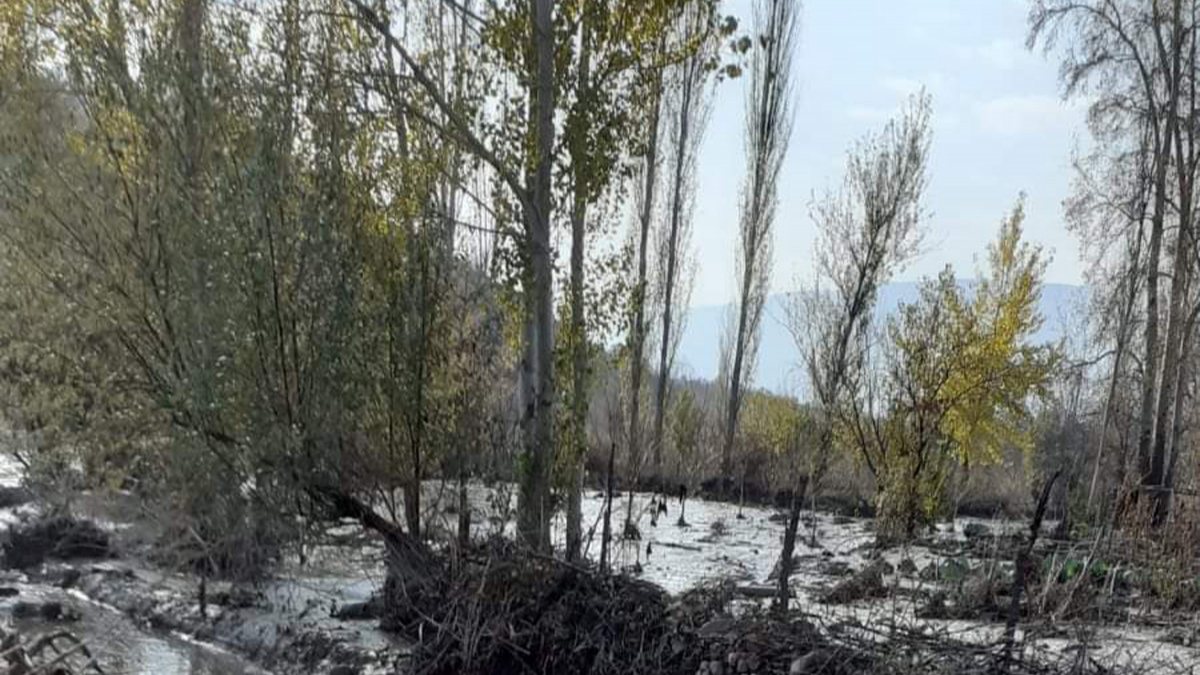 Giresun’daki çöken atık barajından, yaklaşık 5 bin ton kimyasal yayıldı