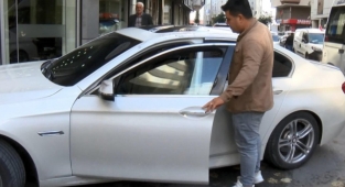 Hırsızların Çabukluğu Hayret Uyandırdı!Dakikalar İçerisinde Hayalet Göstergeyi Çaldılar