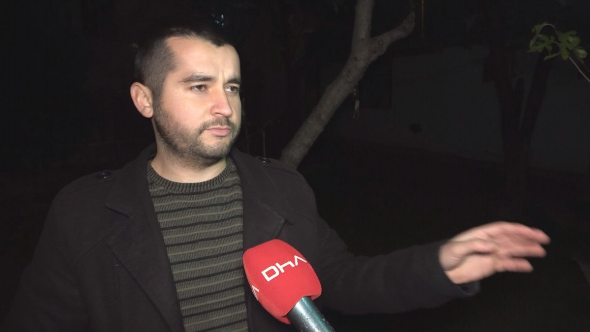 İstanbul'da hırsızlar bahçedeki sobayı çaldı