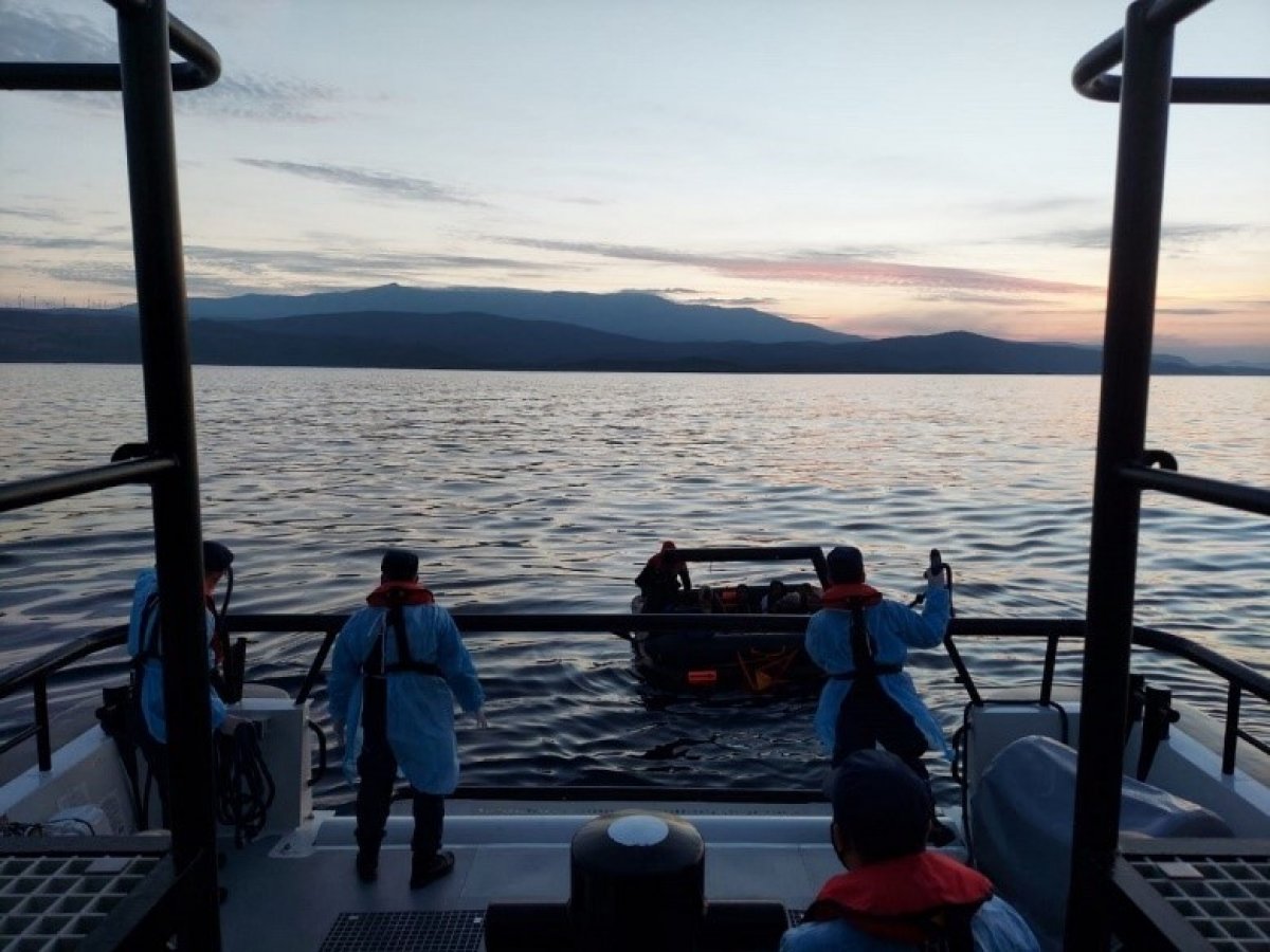 İzmir’de son 3 günde geri itilen 234 göçmen kurtarıldı