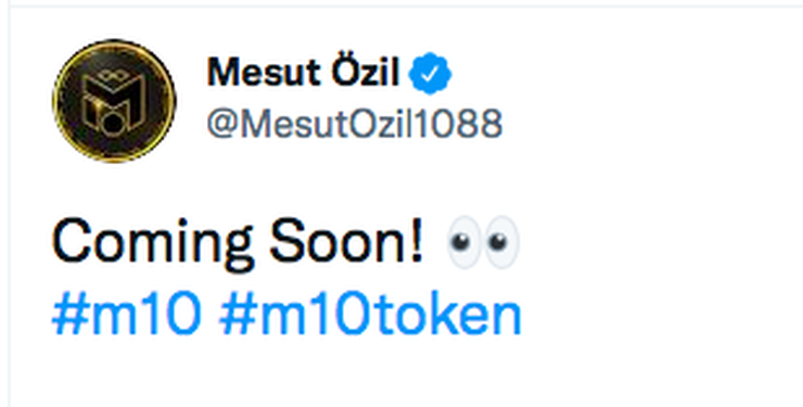 Mesut Özil’in kripto parasının adı belli oldu