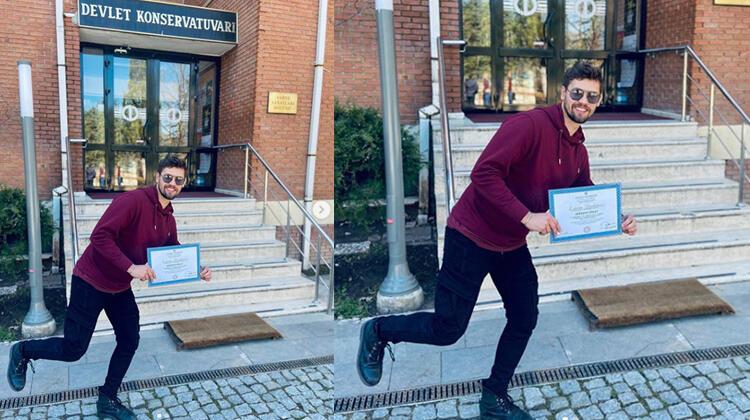 Okul da bitti staj da... Sinan Engin'in kızı Elif Engin avukat oldu!