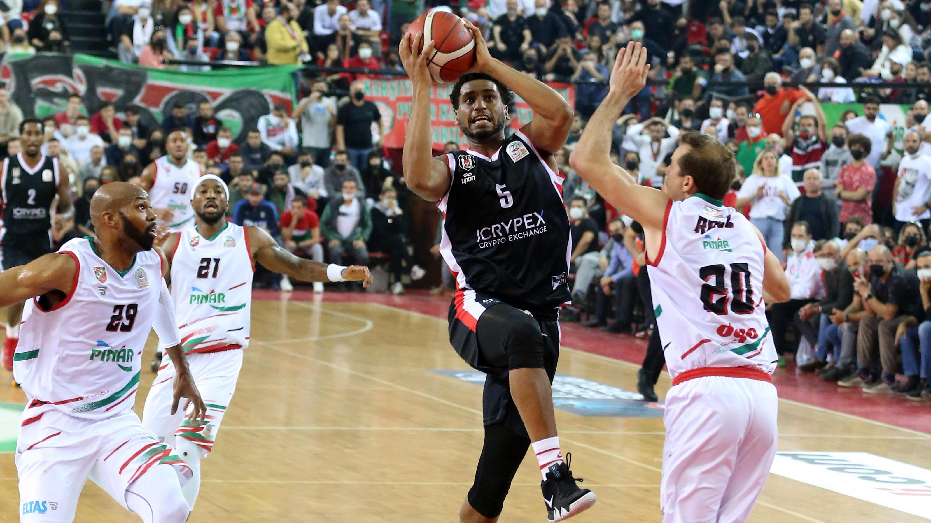 Pınar Karşıyaka - Beşiktaş Icrypex maç sonucu: 67-79