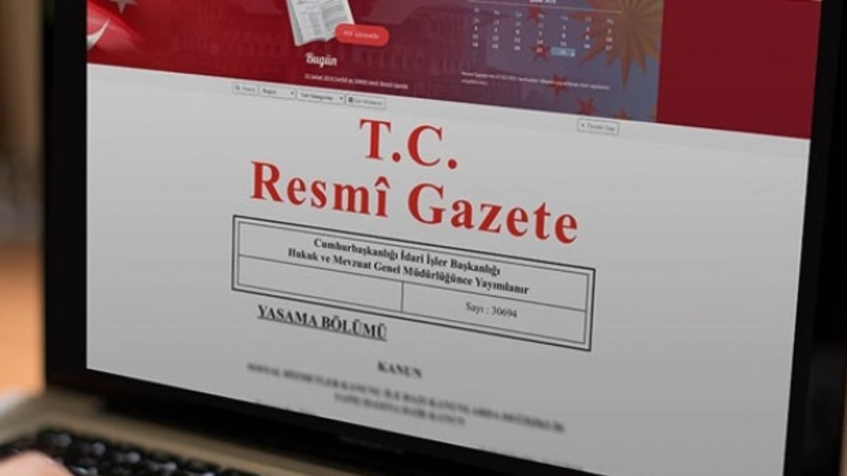 Resmi Gazete'de atamalar belli oldu
