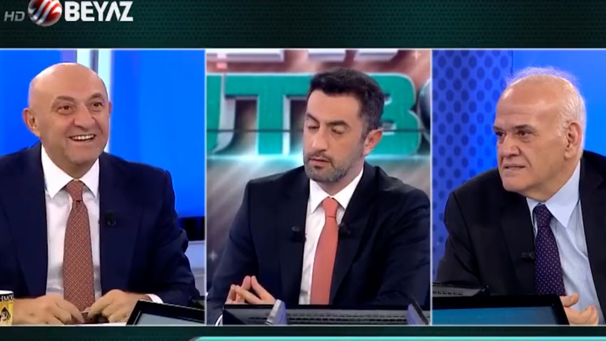 Sinan Engin ve Ahmet Çakar canlı yayında fıkra anlattı