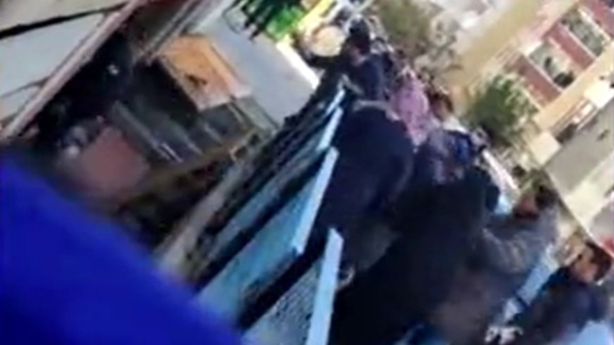 Sultangazi'de, kolon kesme tartışması kamerada