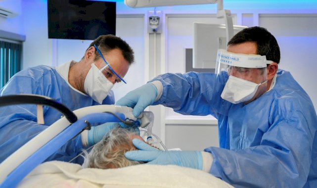 Almanya'da hastanelerdeki kapasite dolacak uyarısı