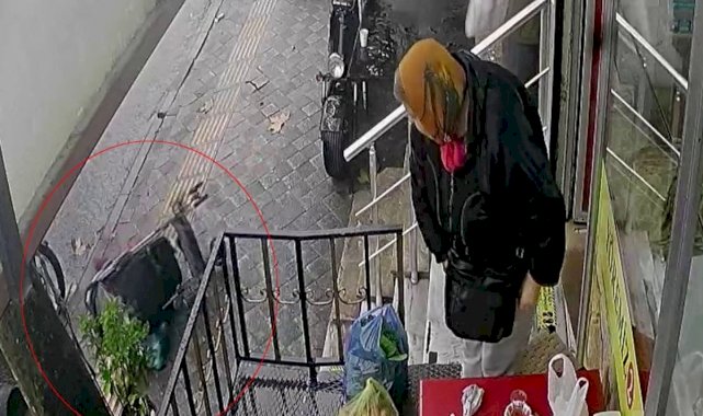 Bahçelievler'de bebek arabasındaki çocuk yola düştü