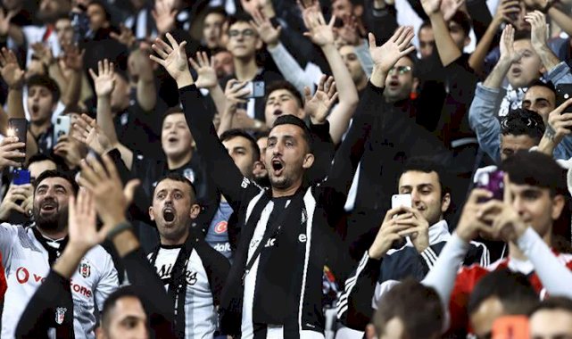 Beşiktaş'a Trabzonspor karşısında 20 bin taraftardan tam destek