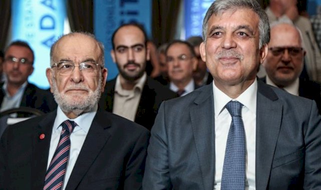Davutoğlu ve Karamollaoğlu'ndan Abdullah Gül'e peş peşe ziyaret