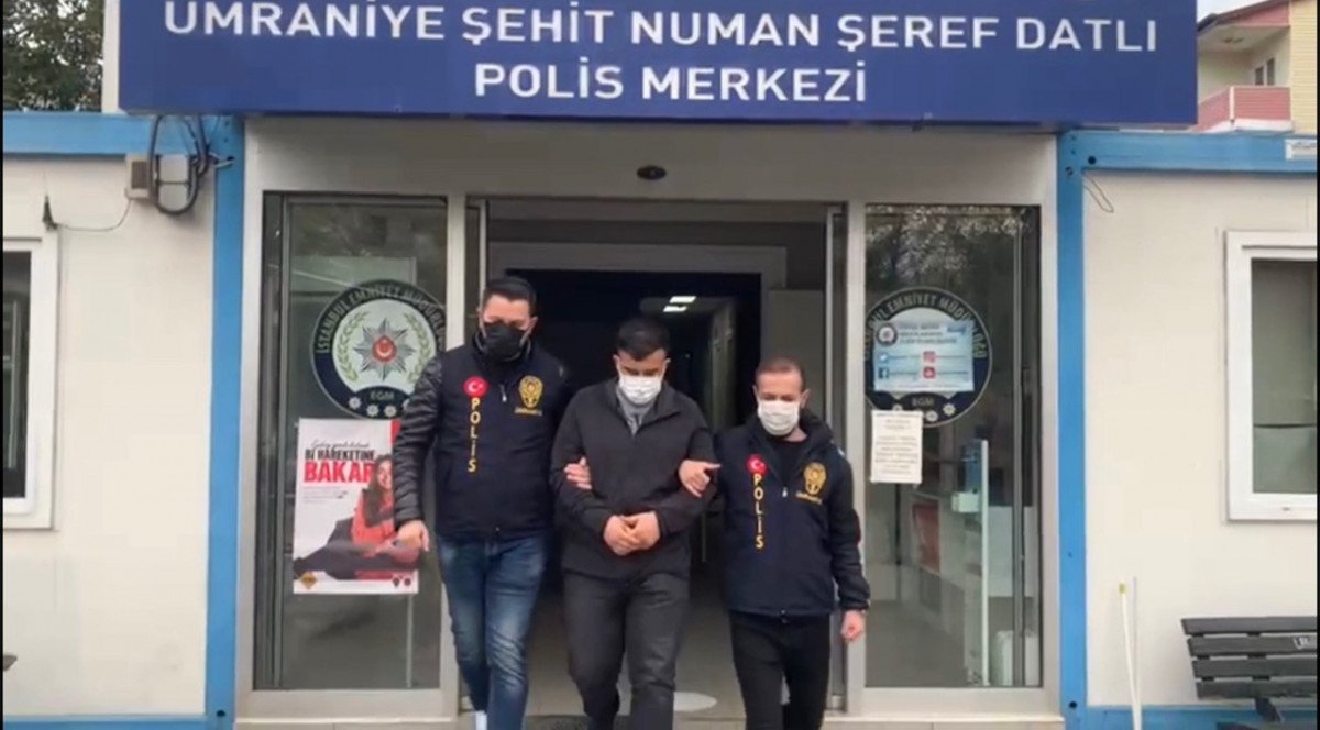 Ümraniye’de, hırsızların taksideki paylaşım anları kamerada