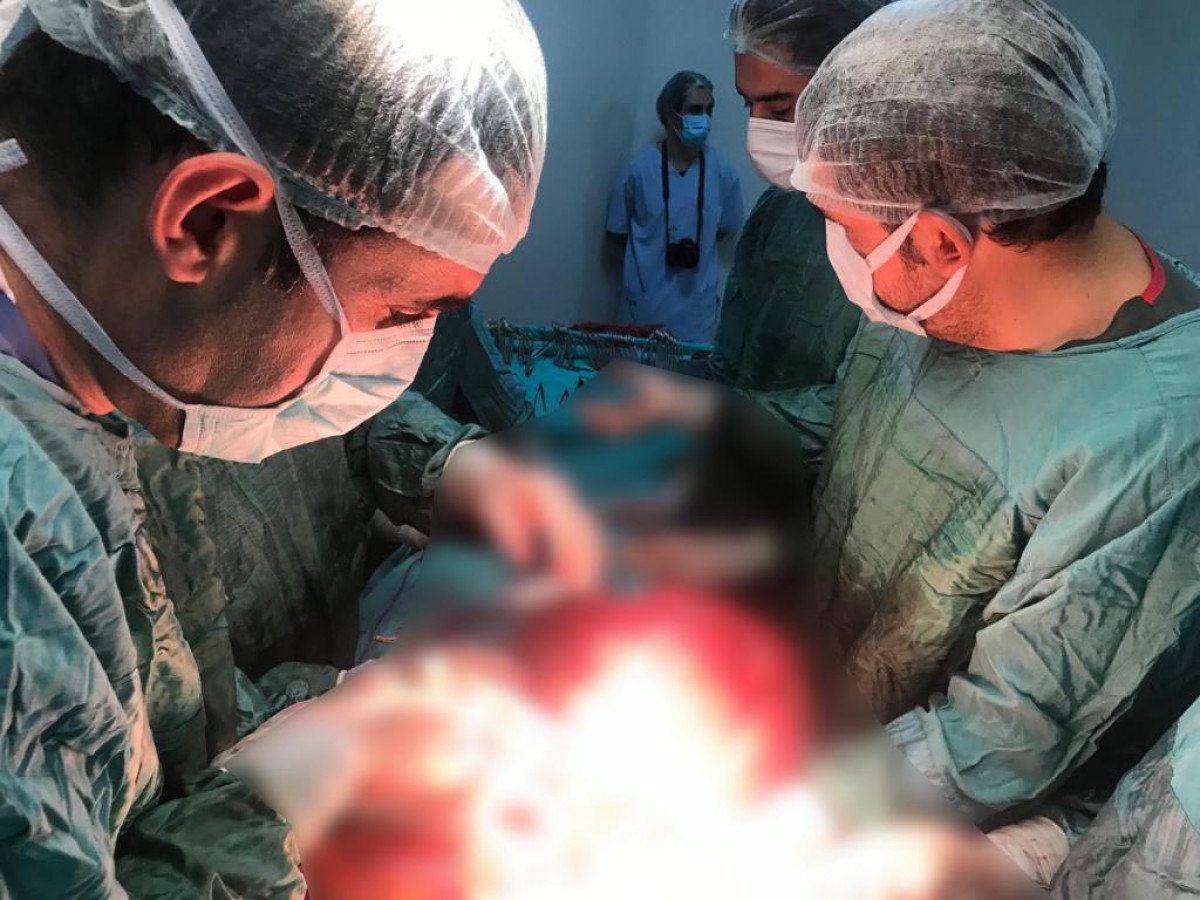 Van’da kilo zannetti, karnından 35 kiloluk tümör çıkarıldı