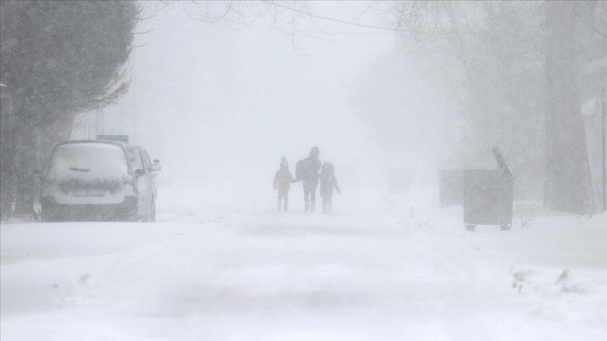 16 ilde eğitime kar yağışı engeli