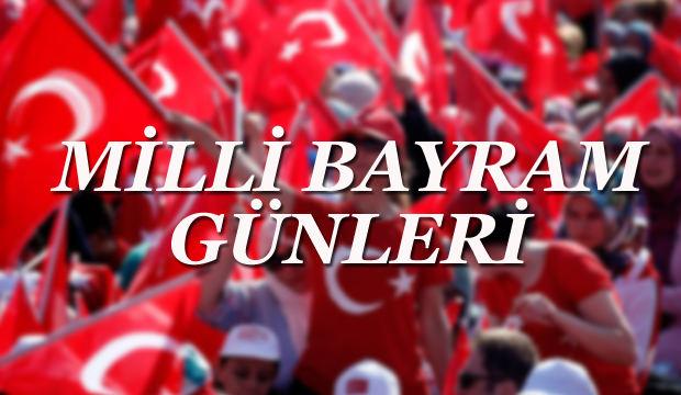 2022 Resmi tatiller! Bu yıl Ramazan Bayramı ve Kurban Bayramı tatili kaç gün olacak?