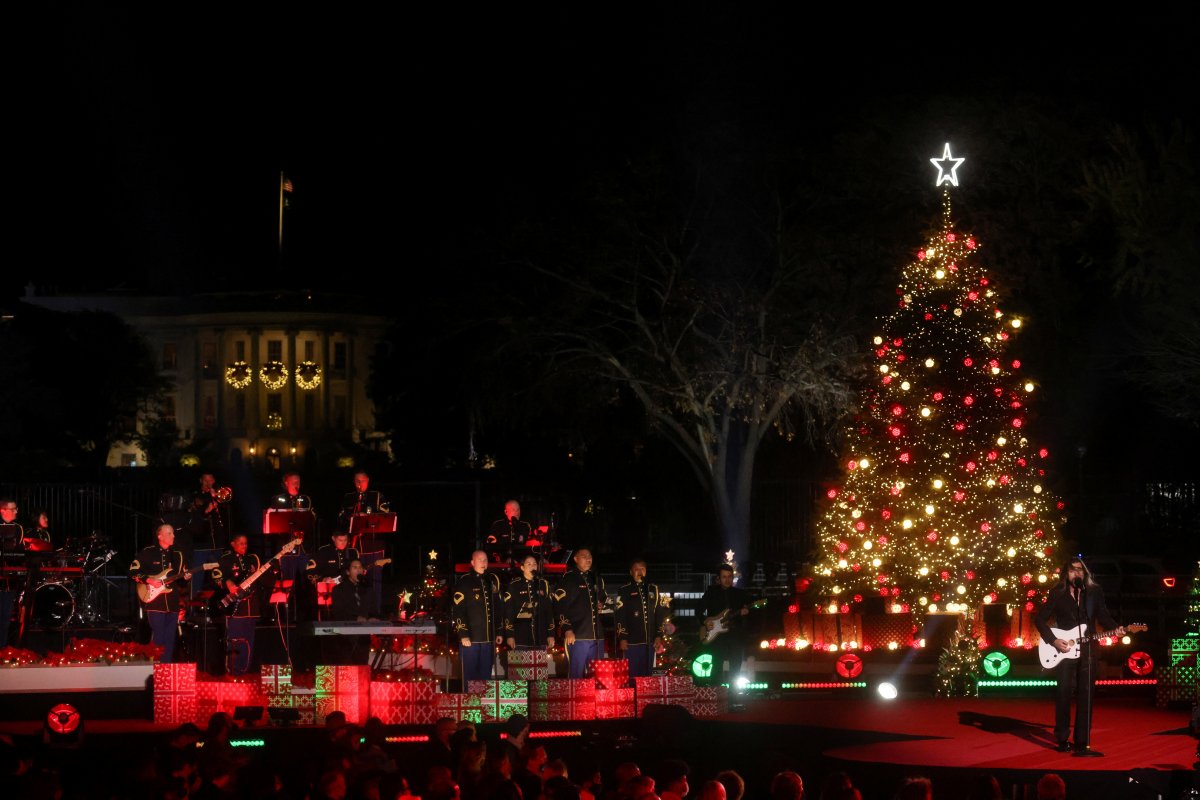 ABD Başkanı Joe Biden Noel konserine katıldı