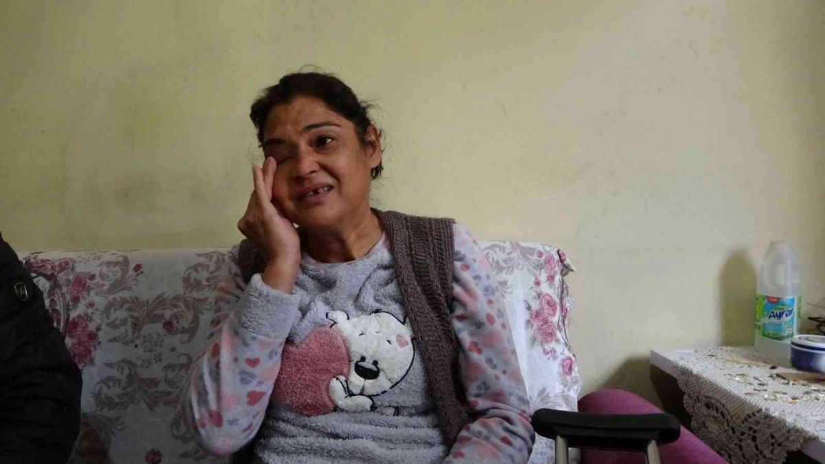 Adana'da engelli kadın sevinç gözyaşları döktü