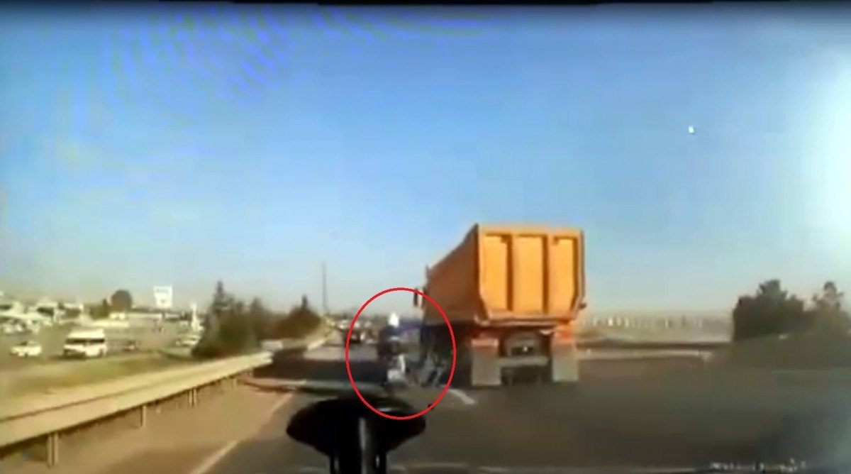 Ankara'da motosikletliye çarpan kamyon sürücüne 7 ay hapis